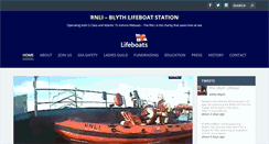 Desktop Screenshot of blythlifeboat.co.uk